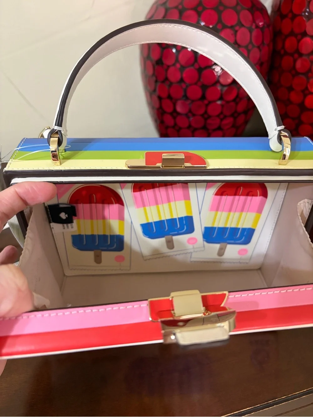 Kate Spade Snack Bar Popsicle Crossbody Bag MSRP $429